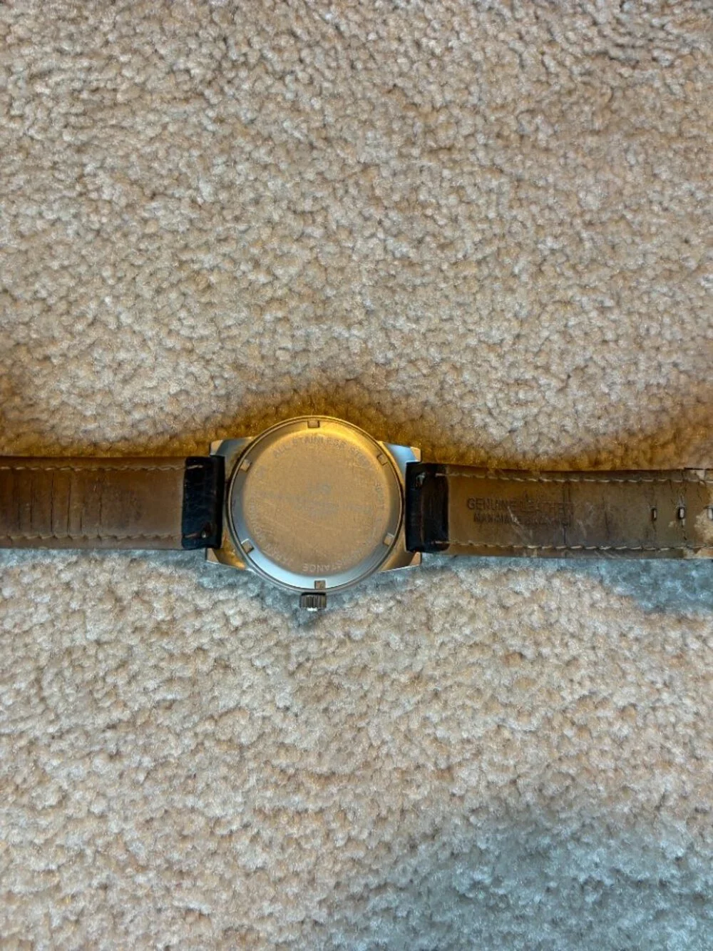 Cabelas Stainless Steel Quartz Men's Military Watch Water Resistant Mil-W-463740
